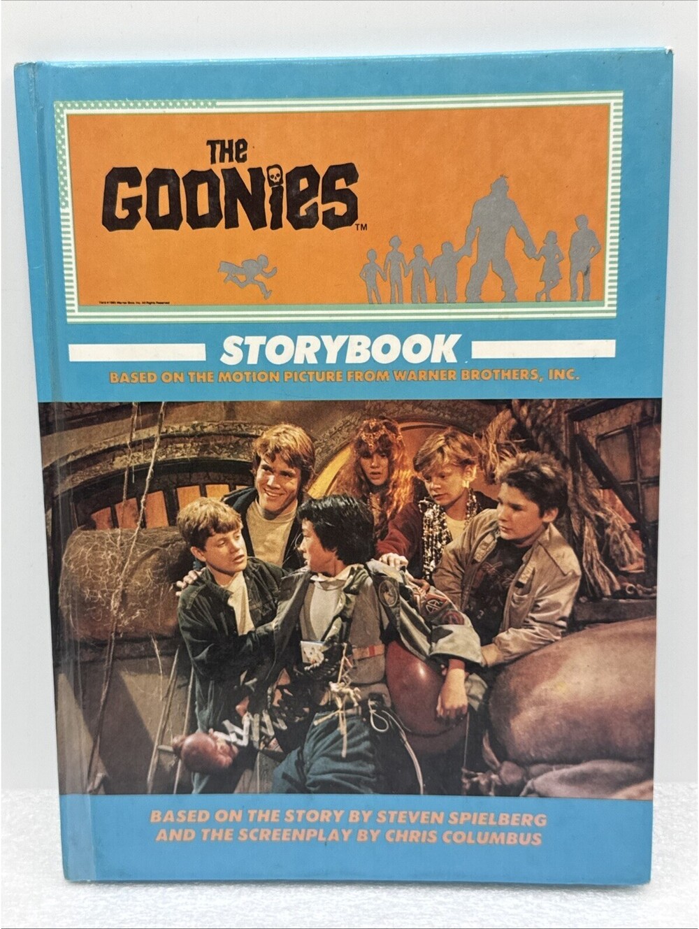 The Goonies Storybook 1985 Vintage Hardcover Weekly Reader 1st Print Spielberg